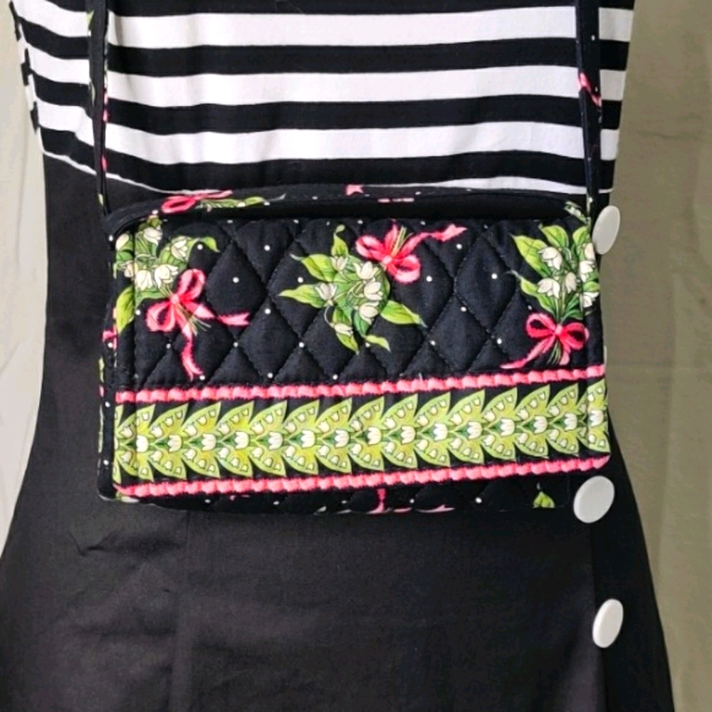 Vera Bradley Lily of the Valley Hope crossbody
